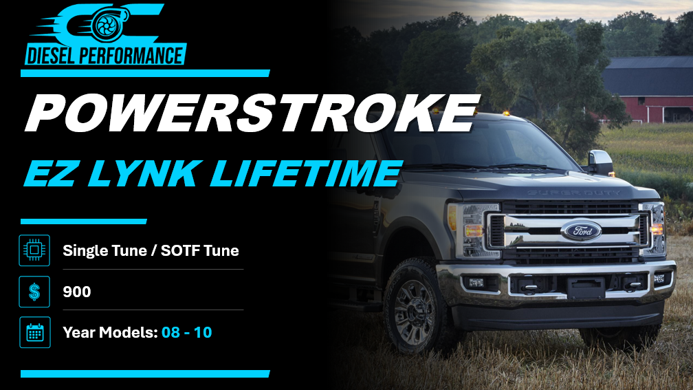 POWERSTROKE / EZ LYNK LIFETIME / SINGLE & SOTF TUNE / 08-10 YEAR